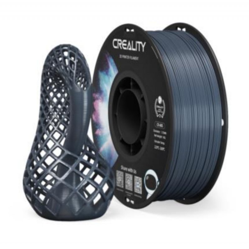 CR-ABS Filament Grau, 3D-Kartusche (1 kg, 1,75 mm, auf Rolle)