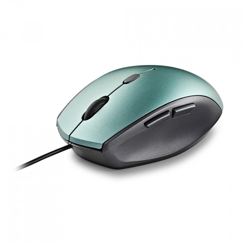 Souris filaire NGS Moth (Noir/Vert)