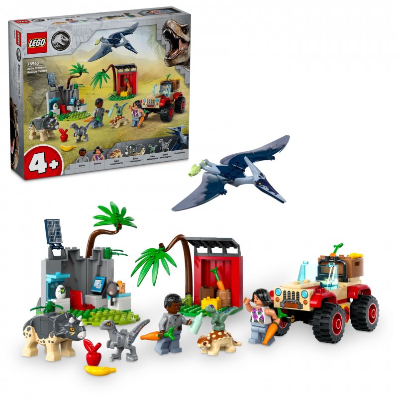 76963 LEGO J.W. Rettungszentrum für Baby-Dinos 76963