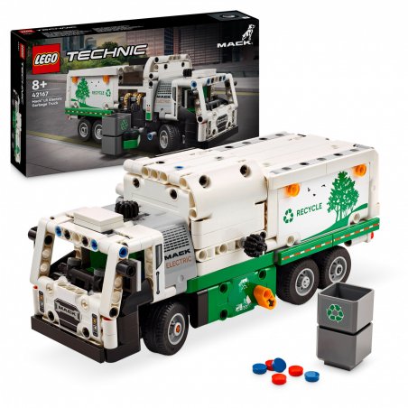 42167 LEGO Technic Mack LR Electric Garbage Tr