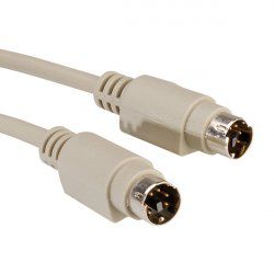 ROLINE Câble de clavier pour PS/2, M/M 6,0m