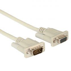 ROLINE Câble pour écran HD15 F - HD15 M A-B 3,0m