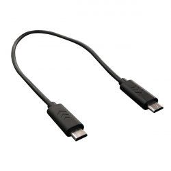 Secomp Câble chargeur USB 2.0, Micro B - Micro B, M/M 0,3m