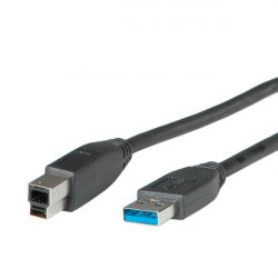 ROLINE Câble USB 3.0 Type A-B 0.8m
