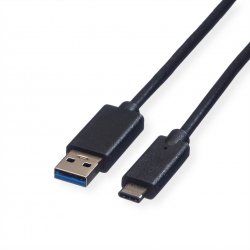 ROLINE Câble USB 3.1, A-C, M/M 1 m