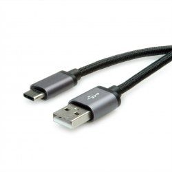 ROLINE 11029027 USB cable 0.8 m USB 2.0 USB A USB C Black