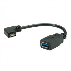 ROLINE 11.02.9031 USB cable 0.15 m USB 3.2 Gen 1 (3.1 Gen 1) USB A USB C Black