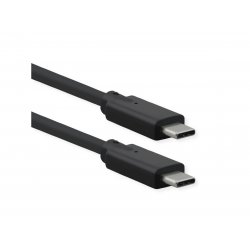Secomp 11.02.9072 câble USB 1,5 m USB 3.2 Gen 2 (3.1 Gen 2) USB C Noir