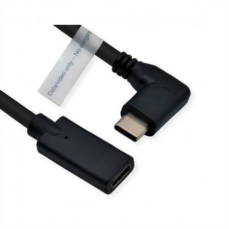 ROLINE 11.04.5496-10 câble USB 2 m USB Type-C Noir