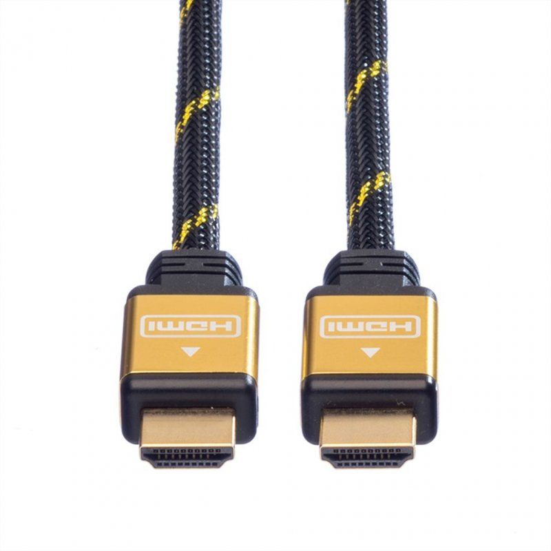 ROLINE Câble GOLD HDMI HS Eth.,M/M,2m