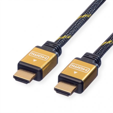 ROLINE Câble GOLD HDMI HS Eth.,M/M,5m