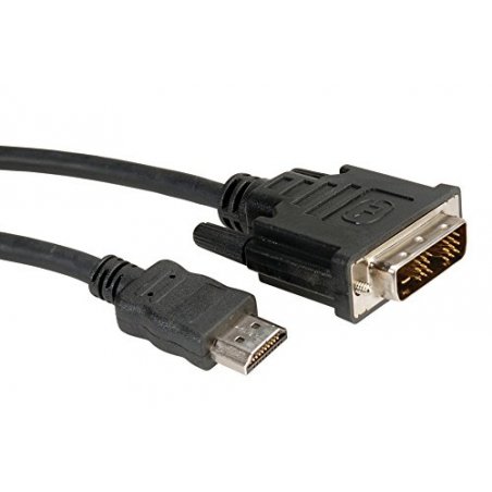 ROLINE Câble DVI, DVI-HDMI, M/M,2m
