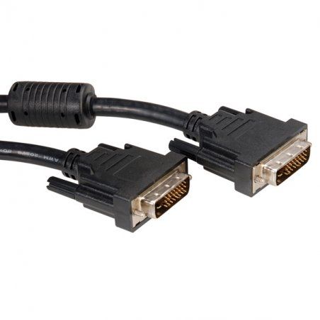 ROLINE Monitor Cable, DVI M - DVI M, (24 1) dual link 3 m