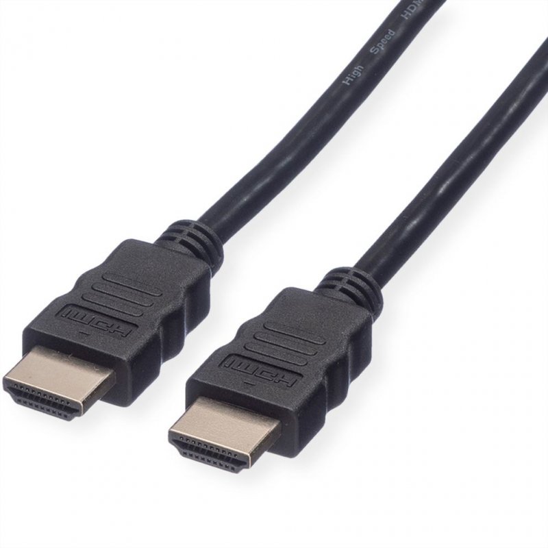 ROLINE Câble HDMI High Speed avec Ethernet 1,0m