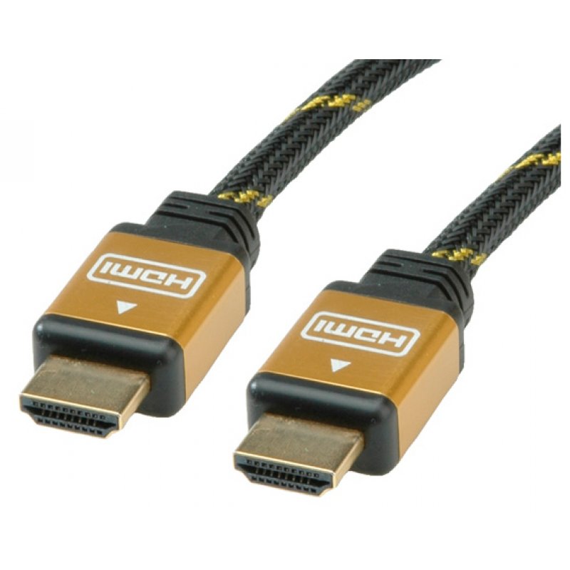 ROLINE GOLD Câble HDMI High Speed, M-M 15 m