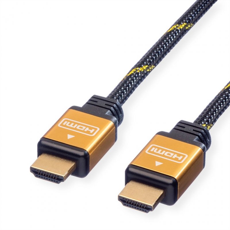 ROLINE Câble GOLD HDMI HS, M/M, 5m