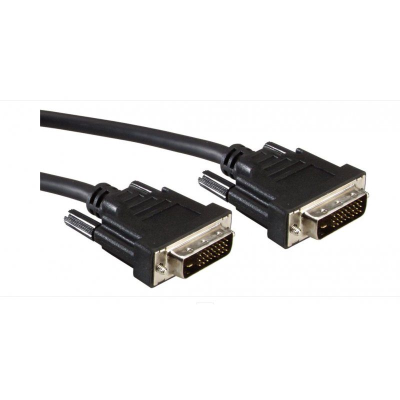 ITB RO11.04.5599 DVI cable 20 m DVI-D Black