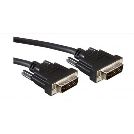 ITB RO11.04.5599 DVI cable 20 m DVI-D Black