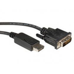 ROLINE DisplayPort Cable, DP M - DVI M 2 m