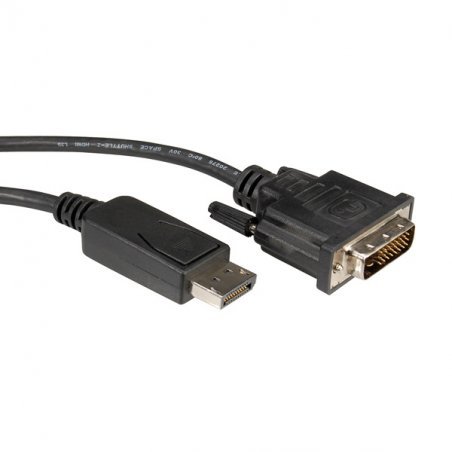 ROLINE Câble DisplayPort, DP-DVI, M/M,1m