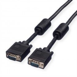 ROLINE Câble écran HD15 M/M avec noyaux de ferrite DDC 3,0m