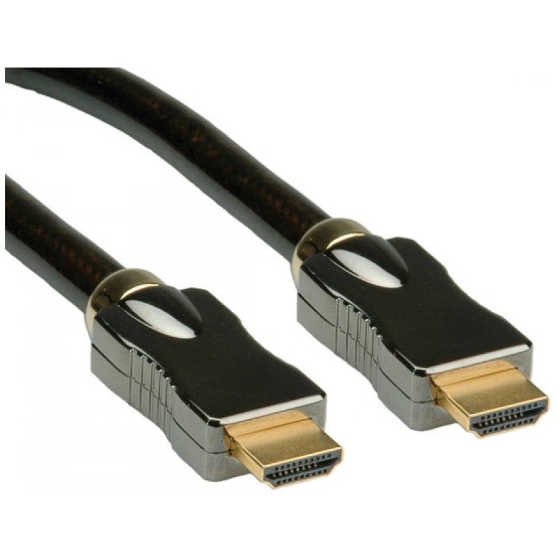 ROLINE HDMI Ultra HD Cable with Ethernet, M/M 1 m