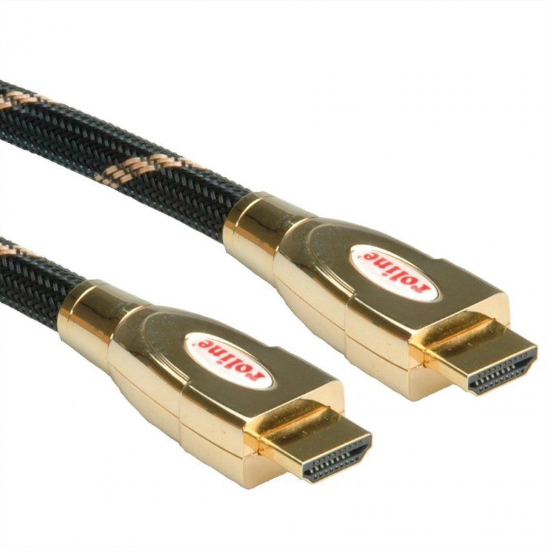 ROLINE GOLD Câble HDMI UltraHD Eth,M/M,1