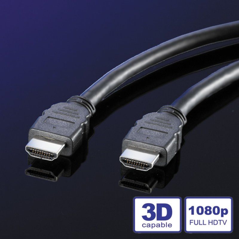 ROLINE Câble HDMI High Speed avec Ethernet, LSOH 3,0m