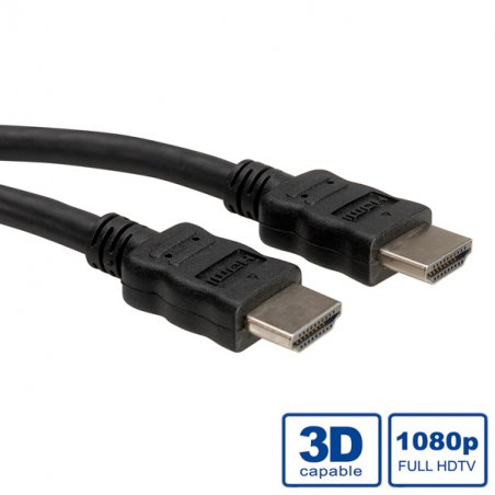 ROLINE Câble HDMI High Speed avec Ethernet, LSOH 5,0m