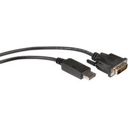 ROLINE Cb DisplayPort,DP-DVI,M/M,LSOH,1m