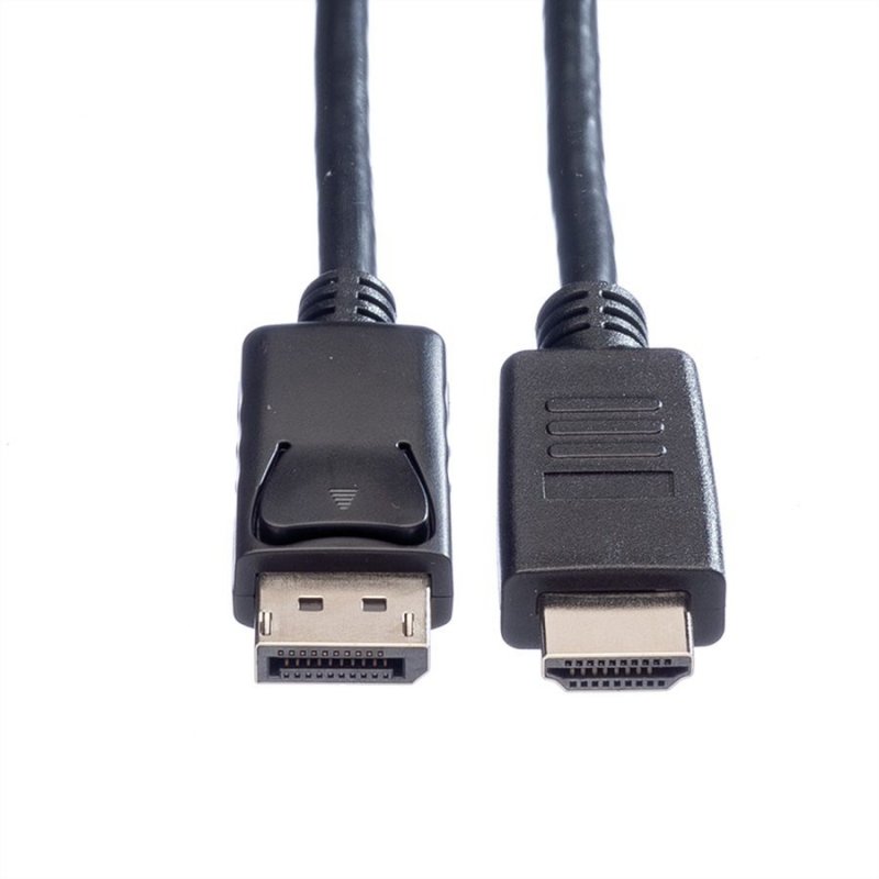 ROLINE 11.04.5779 câble vidéo et adaptateur 1,5 m DisplayPort Noir