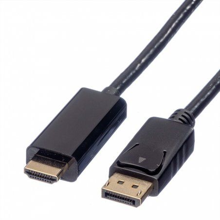 ROLINE 11.04.5786 câble vidéo et adaptateur 2 m DisplayPort Noir