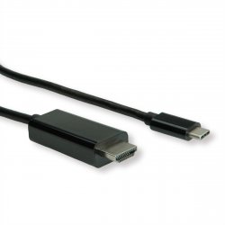 ROLINE 11.04.5842 USB graphics adapter 3840 x 2160 pixels Black