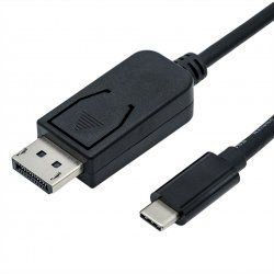 ROLINE 11045845 1 m USB Type-C DisplayPort Black