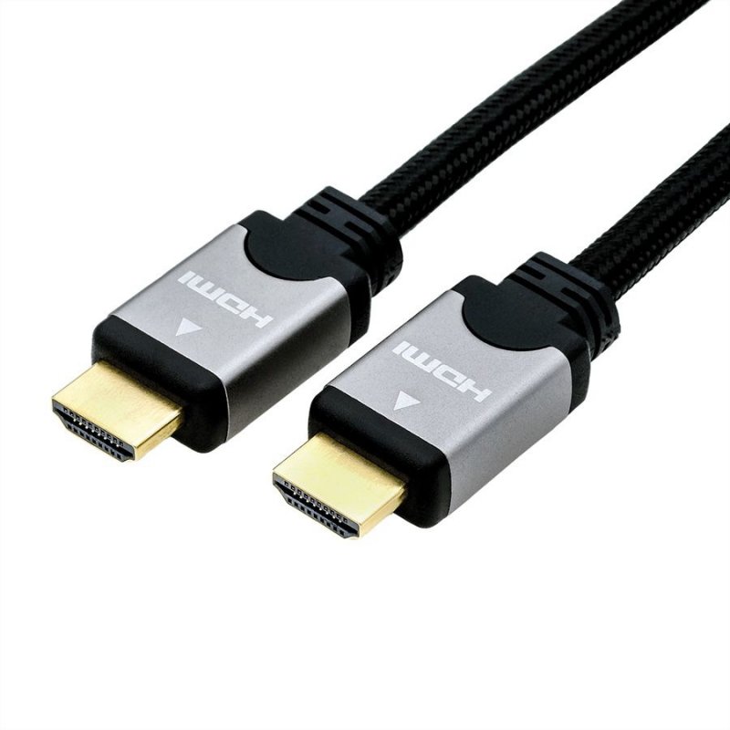 ROLINE 11.04.5856 HDMI cable 1.5 m HDMI Type A (Standard) Black, Silver