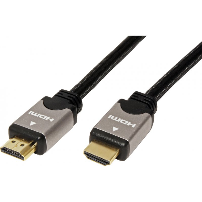 ROLINE 11.04.5856 HDMI cable 1.5 m HDMI Type A (Standard) Black, Silver