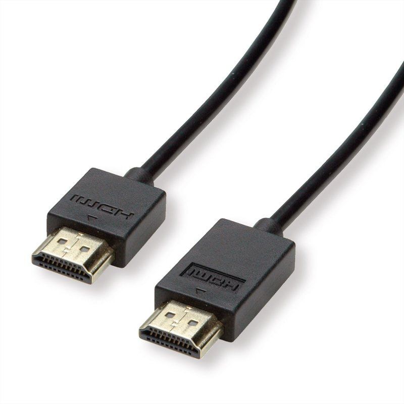 ROLINE 11.04.5912 câble HDMI 2 m HDMI Type A (Standard) Noir