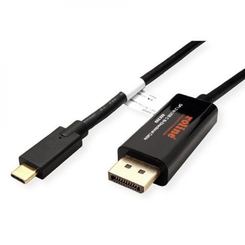 ROLINE 11.04.5958 adaptateur graphique USB 3840 x 2160 pixels Noir