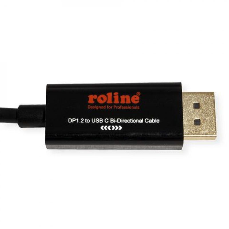 ROLINE 11.04.5958 adaptateur graphique USB 3840 x 2160 pixels Noir