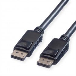 ROLINE Câble DisplayPort v1.2, TPE, 1m DP/DP, M/M