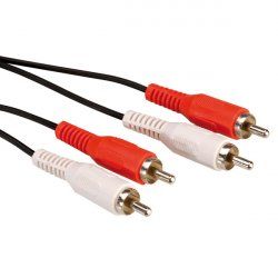 ROLINE Câble 2x RCA M/M 10m