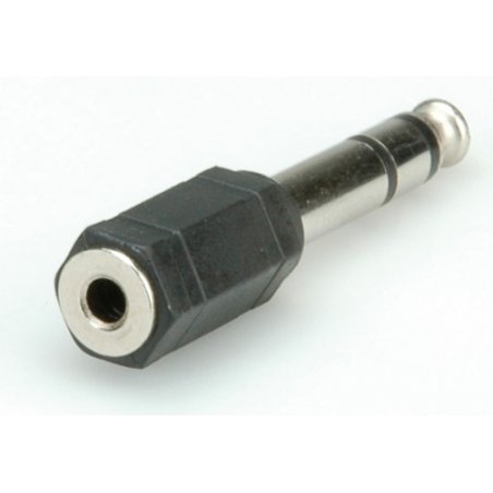 ROLINE Stereo Adapter 6.35 mm Male - 3.5 mm Female
