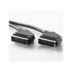 Secomp 11.09.4602 SCART cable 2 m SCART (21-pin) Black