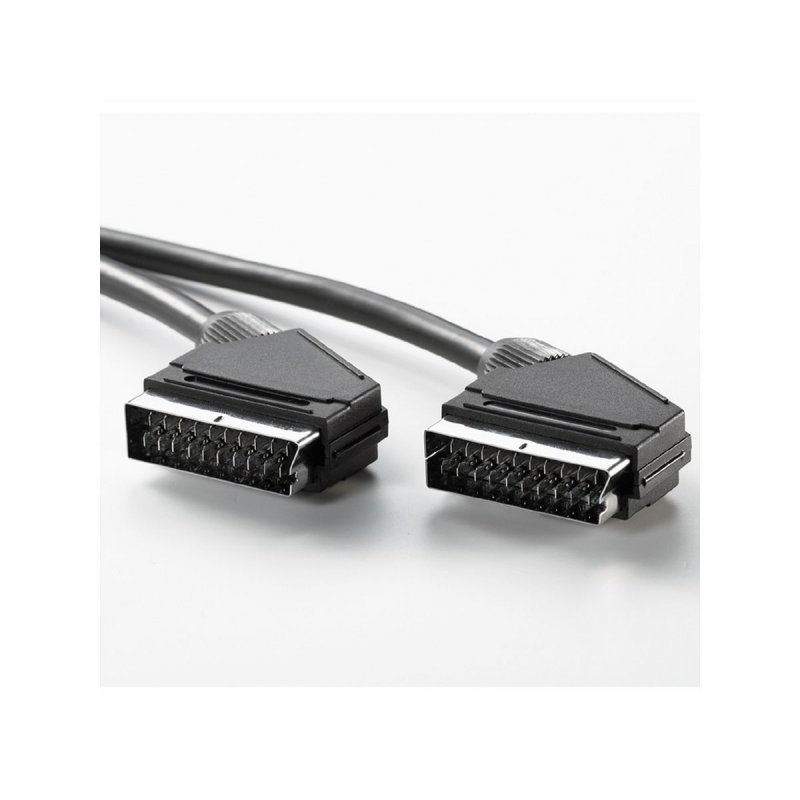 Secomp 11.09.4602 SCART cable 2 m SCART (21-pin) Black
