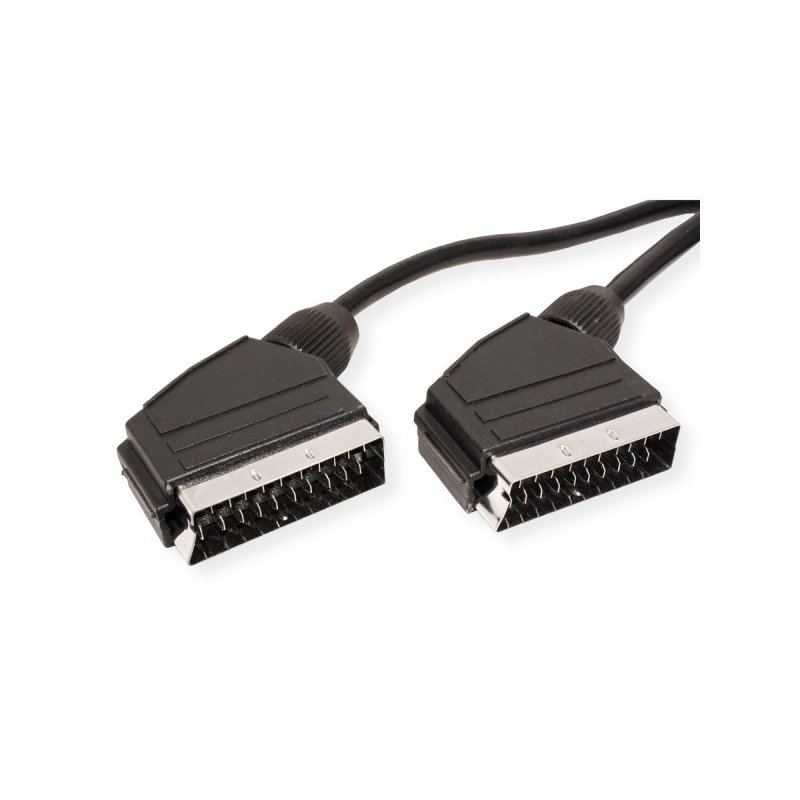 Secomp 11.09.4602 SCART cable 2 m SCART (21-pin) Black