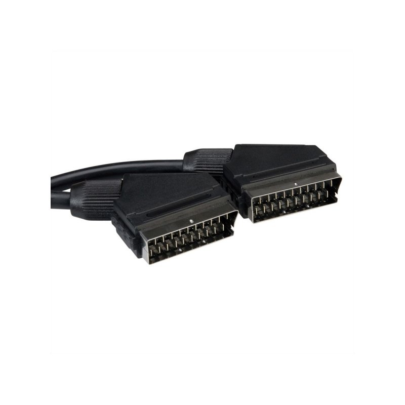 Secomp 11.09.4602 SCART cable 2 m SCART (21-pin) Black