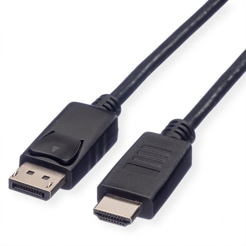 ROLINE 11445780 1 m DisplayPort HDMI Noir