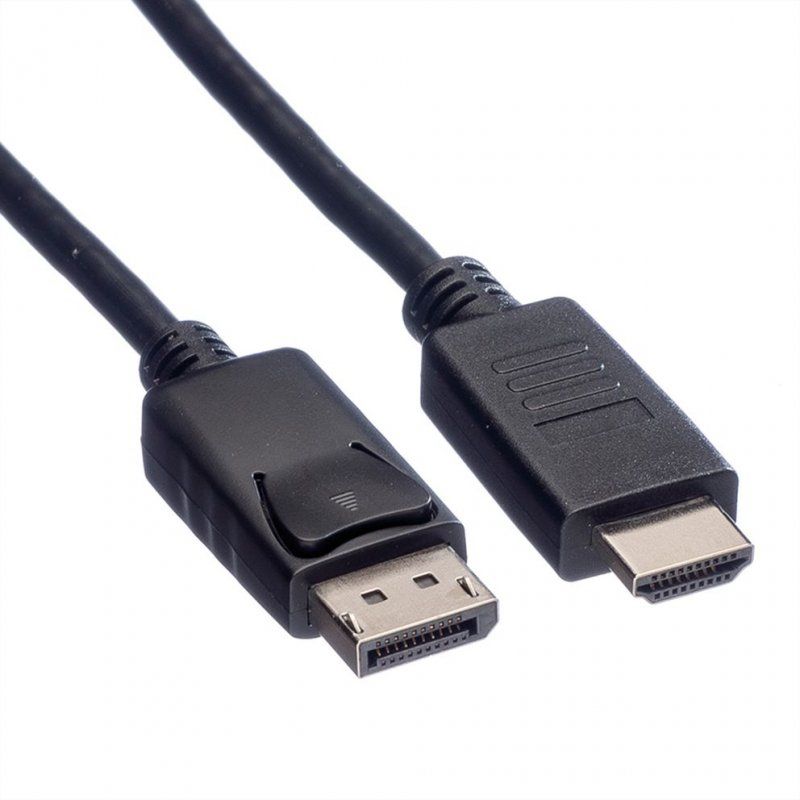 ROLINE 11445781 2 m DisplayPort HDMI Black