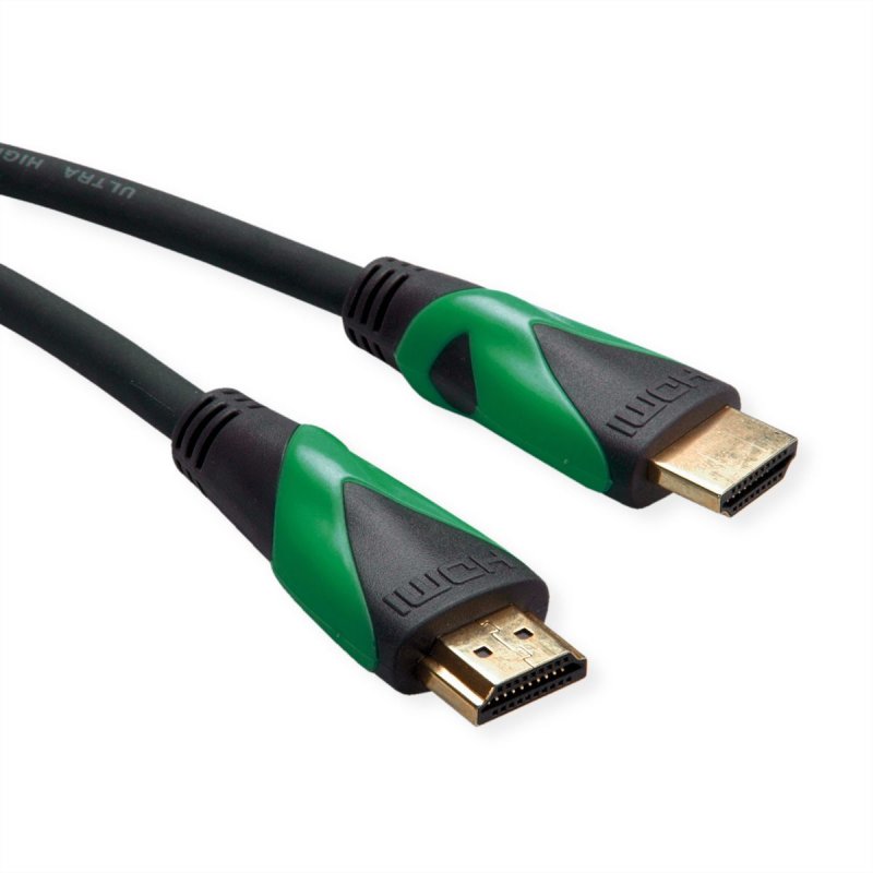 ROLINE GREEN Cbl HDMI UHD ATC Eth 8K, 1m M/M