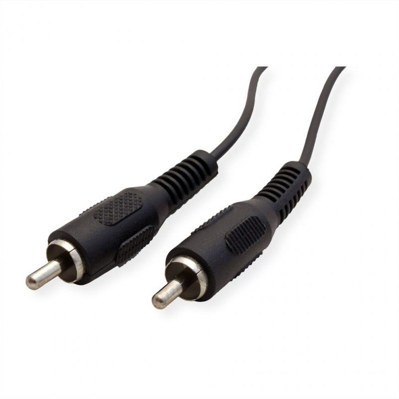 ROLINE 11.99.4332 audio cable 2.5 m RCA Black